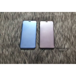 Bao Da Tráng Gương Clear View Standing Huawei Nova 2i