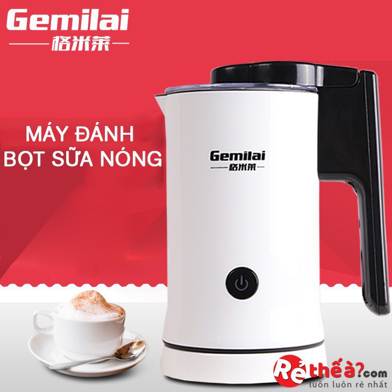 DRX GVV Máy đánh sữa tạo bọt milk foam Gemilai CRM8008 - Hàng du nhập 4 6 25 ₃