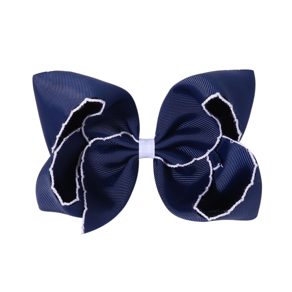 Kẹp tóc nơ KIDSBOWS màu trơn thời trang dễ thương cho bé gái