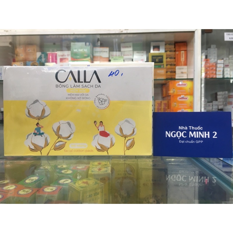 ✅ [Chính Hãng] Caila bông làm sạch da bông tẩy trang thương hiệu Bạch Tuyết (mềm mịn và sạch sâu).