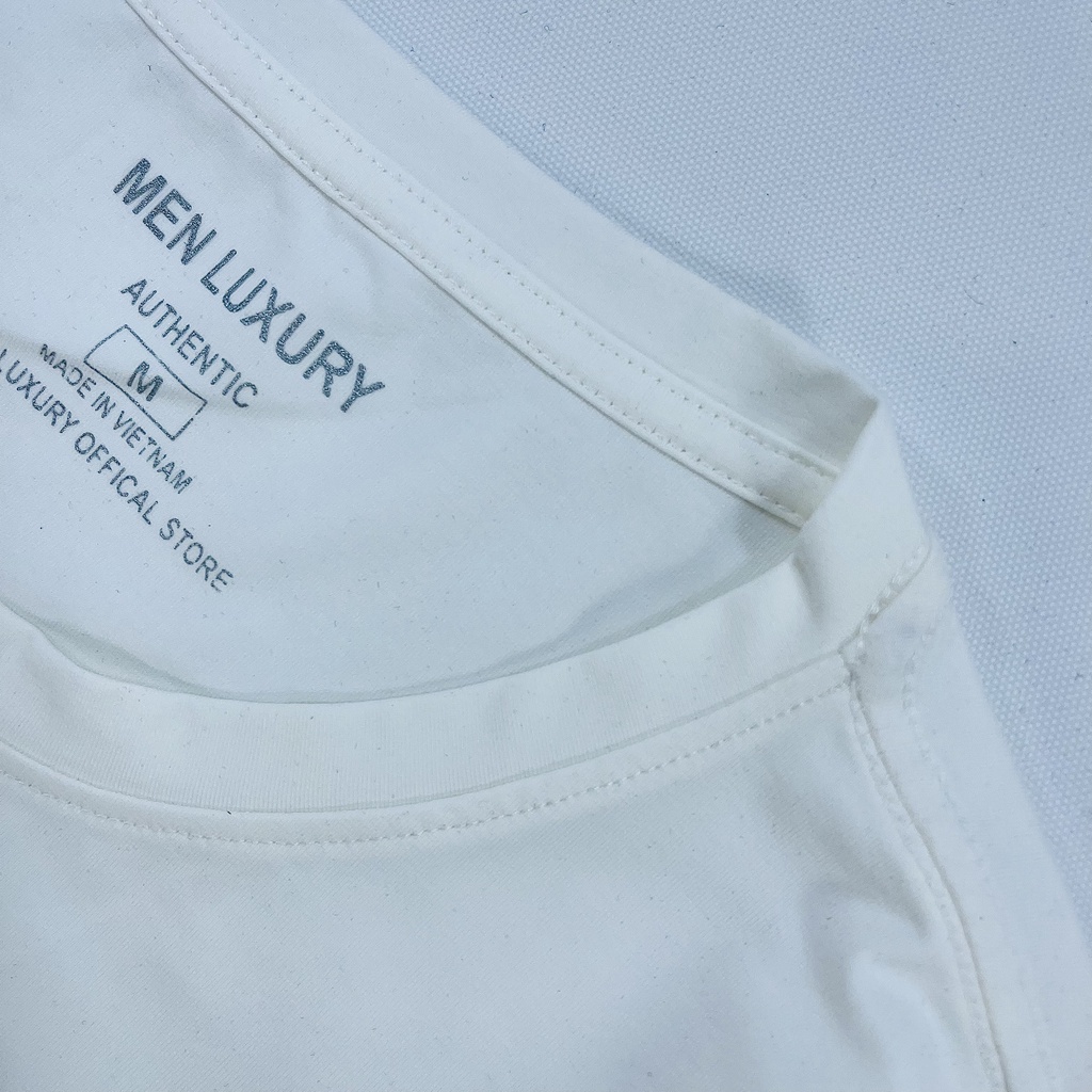 Áo thun cotton MEN LUXURY phông nam cổ tròn đẹp, chất cotton cao cấp, đứng form tôn dáng hiện đại trẻ trung | BigBuy360 - bigbuy360.vn