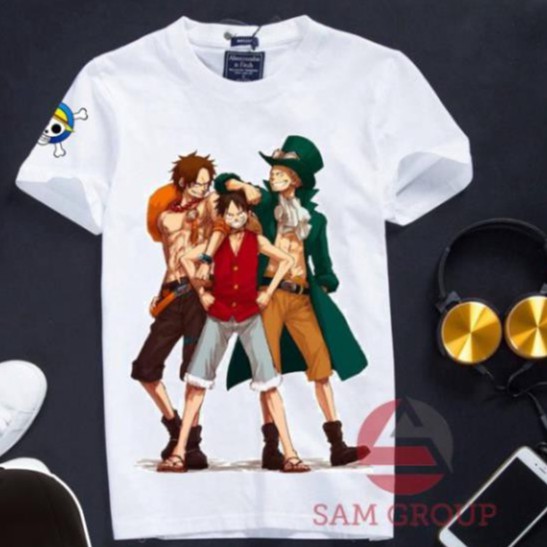 VHL Store [ XẢ KHO ] Áo Vua Hải Tặc, OnePiece hình chất giá thật mặc sang VHL Store