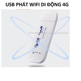 Thiết Bị Mạng Usb Wifi 4G Dongle LTE - Dongle 4G Chuẩn Hãng - DCOM 4G - TỐC ĐỘ BAY NHẢY