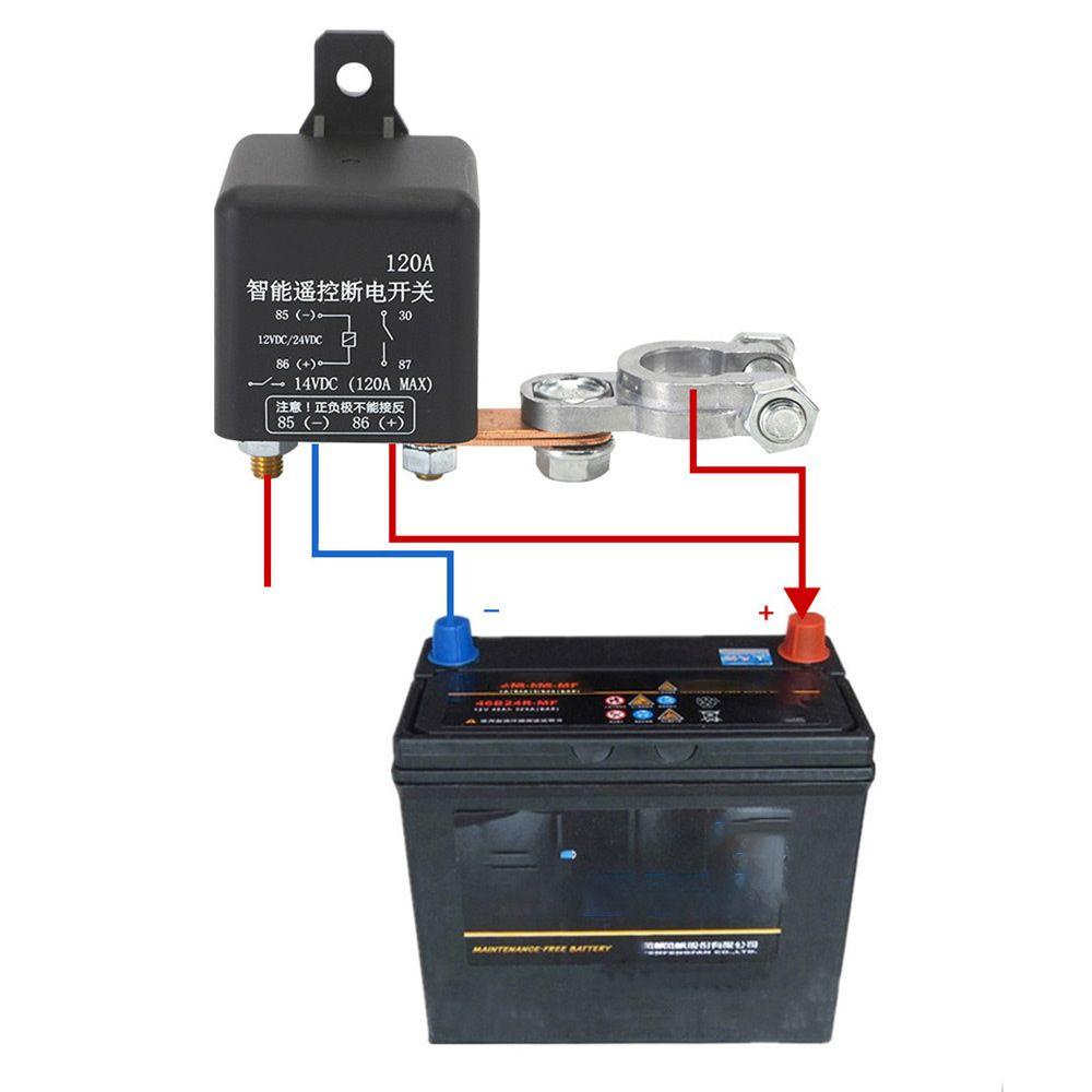 Rơ Le Công Tắc Bình Ắc Quy Xe Moto / Tàu Thuyền Không Dây Tích Hợp Điều Khiển Từ Xa Kat1