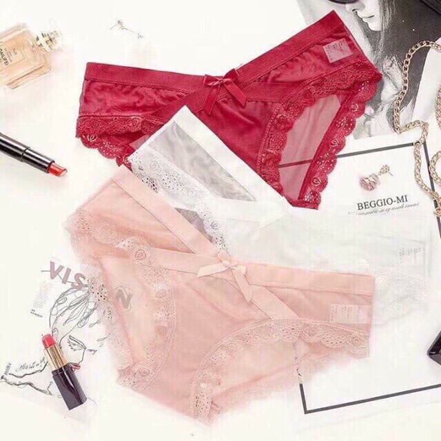 Quần lót cạp chéo đính nơ 5779 ( lẻ )