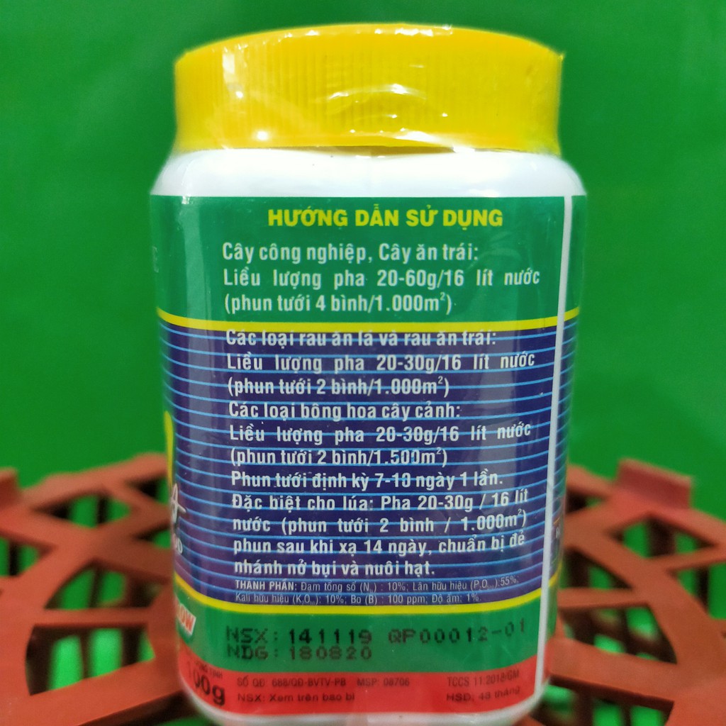 Phân bón Mỹ Siêu Lân Bloom Plus 10-55-10 – phân hóa mầm hoa, kích thích ra hoa và bộ rễ