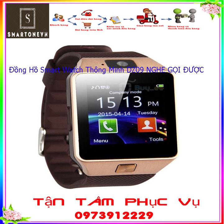Đồng Hồ Smart Watch Thông Minh dz09 NGHE GỌI ĐƯỢC