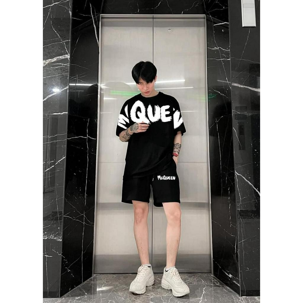Bộ Đồ Mùa Hè Nam Cao Cấp Họa Tiết MC QUEEN Full Tay Cực Chất