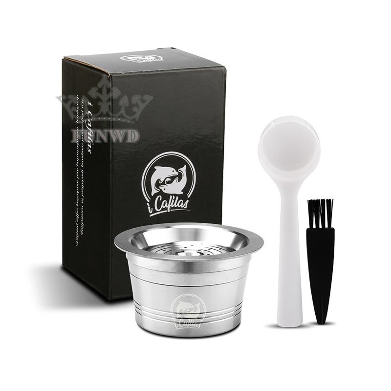 Coffee Capsule Kit Pod Brush Refillable For TCHIBO Cafissimo For ALDI Expressi Expressi K-fee19-595-RED-CN-37-0