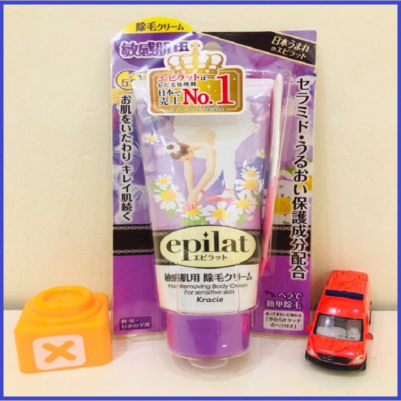 (Auth- Ảnh Thật) Kem Tẩy Lông Epilat Tím 150G Nhật Bản ( Chuyên Dành Cho Da Nhạy Cảm) | BigBuy360 - bigbuy360.vn