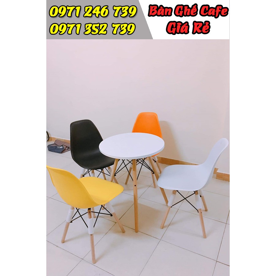 Bàn tròn EAMES (D60 x H75) nhập khẩu giá rẻ