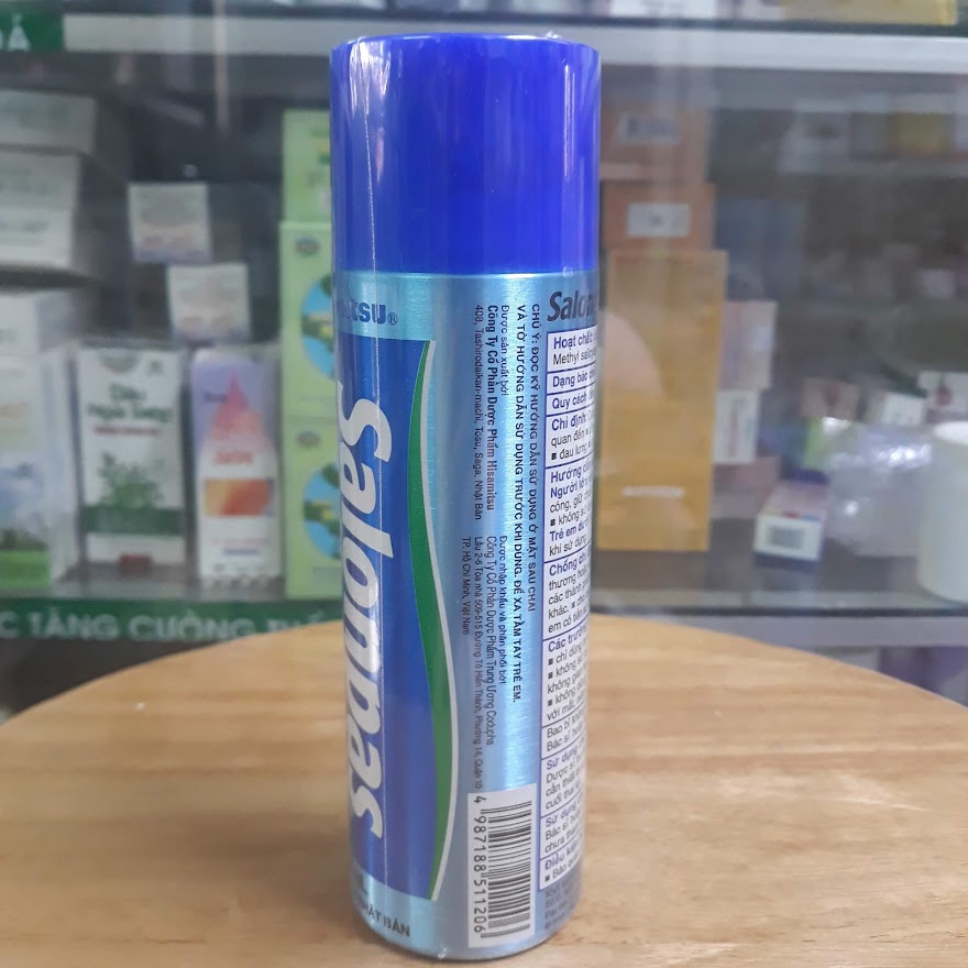 SALONPAS JET SPRAY XỊT GIAM ĐAU LỌ 118ML