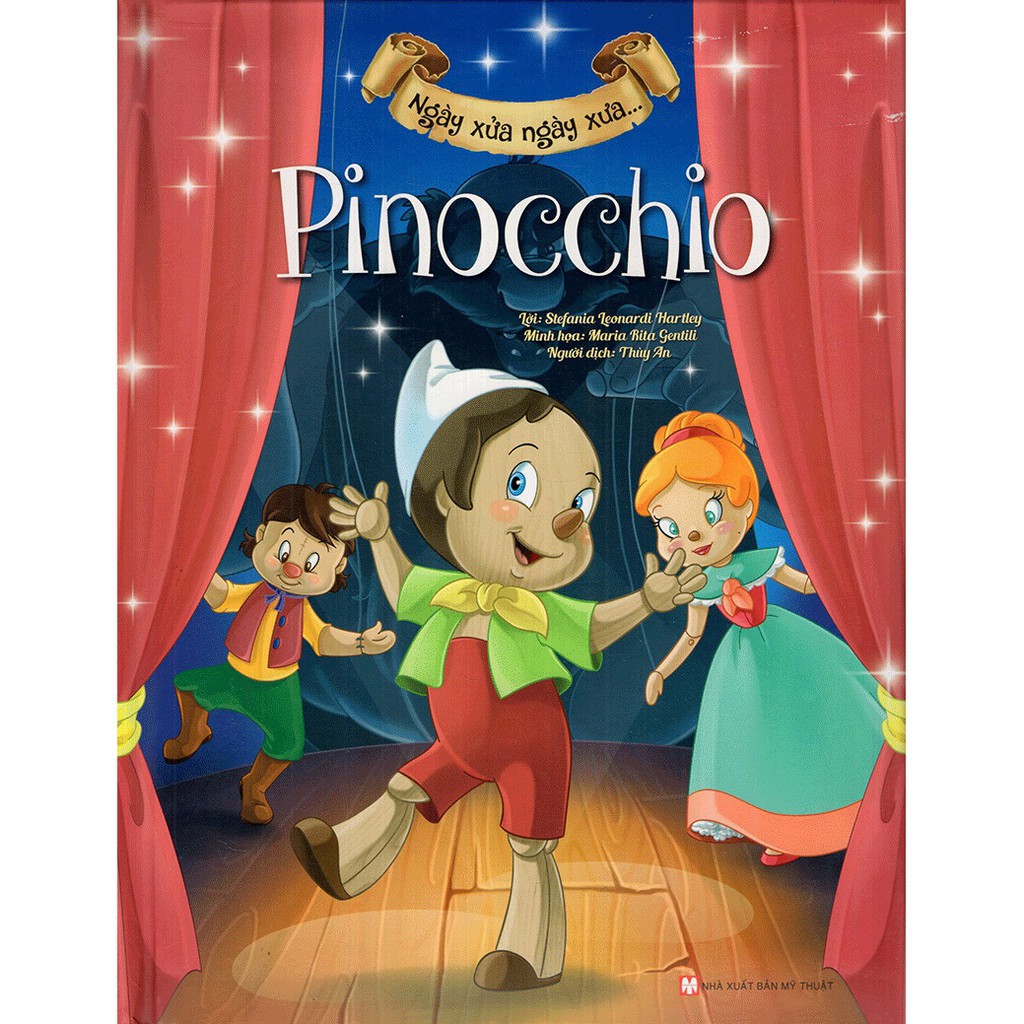 Sách - Ngày Xửa Ngày Xưa - Pinocchio
