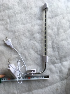 Đèn kẹp hồ cá mini 12W cho hồ 35cm trở lên