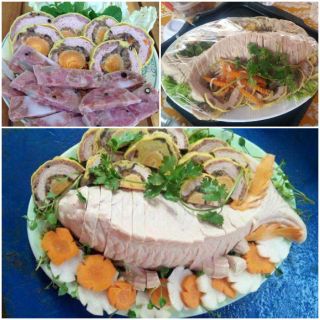 CHẢ HOA HÌNH CON CÁ 500gr