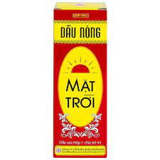 Dầu nóng mặt trời OPC 60ml DAU NONG MAT TROI