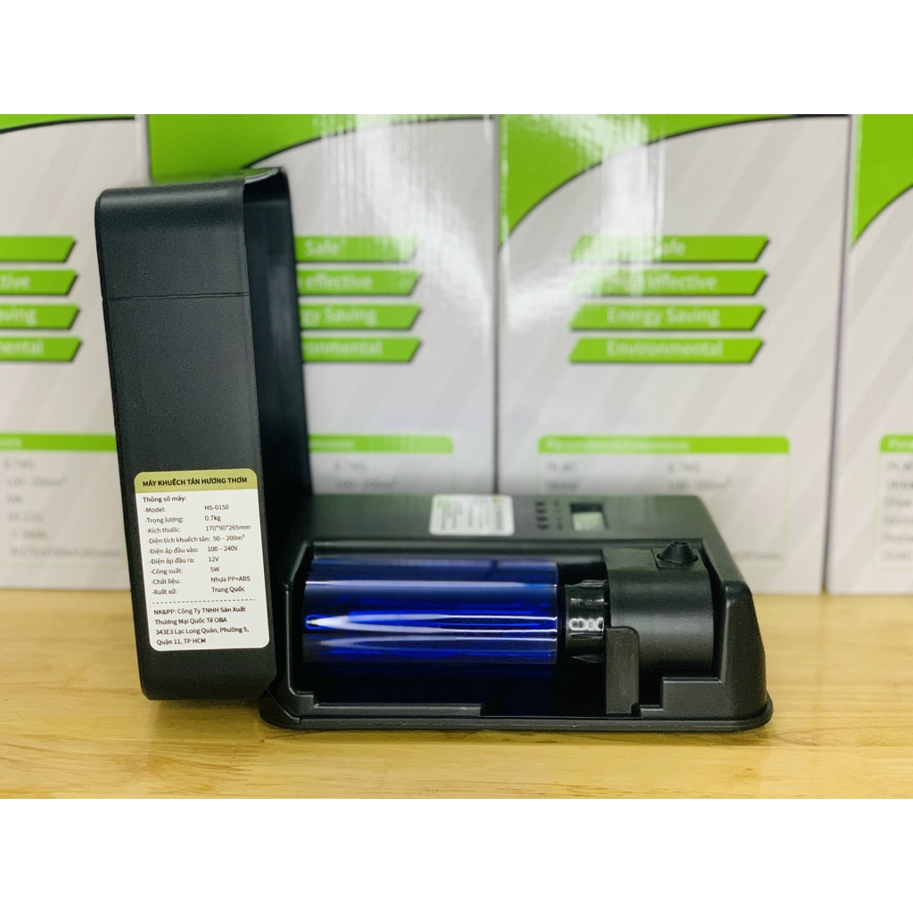 Máy Xông Tinh Dầu Công Nghiệp Sử Dụng Cho Nhà Hàng, Khách Sạn Diện Tích Lớn, Tặng Kèm 50ml Tinh dầu BH 18T
