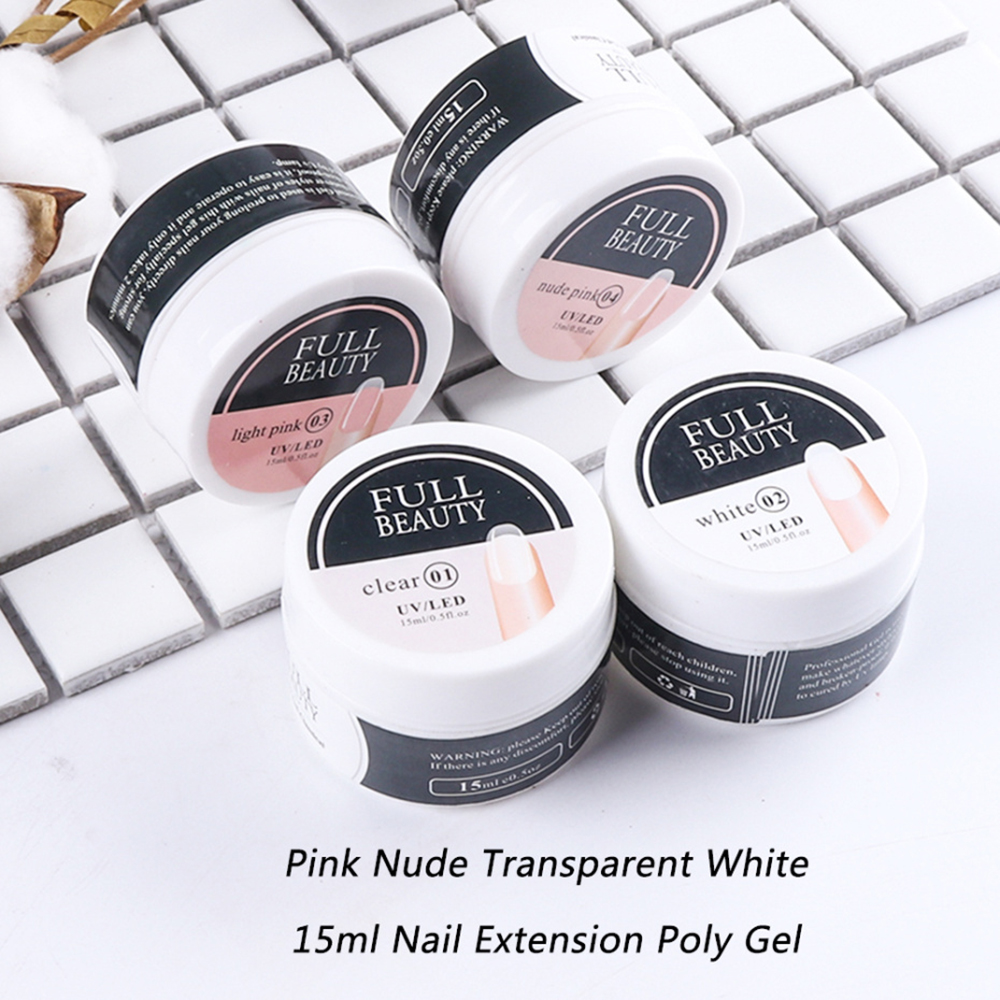 [Hàng mới về] Gel nối dài móng tay 15ml chuyên dụng cao cấp