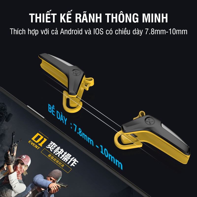 Nút bắn Pubg N1 | Nút bắn chơi game bắn súng PUBG Mobile | WebRaoVat - webraovat.net.vn