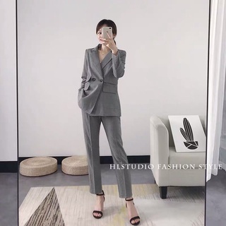 Set đồ vest nữ công sở cao cấp hàng Quảng Châu