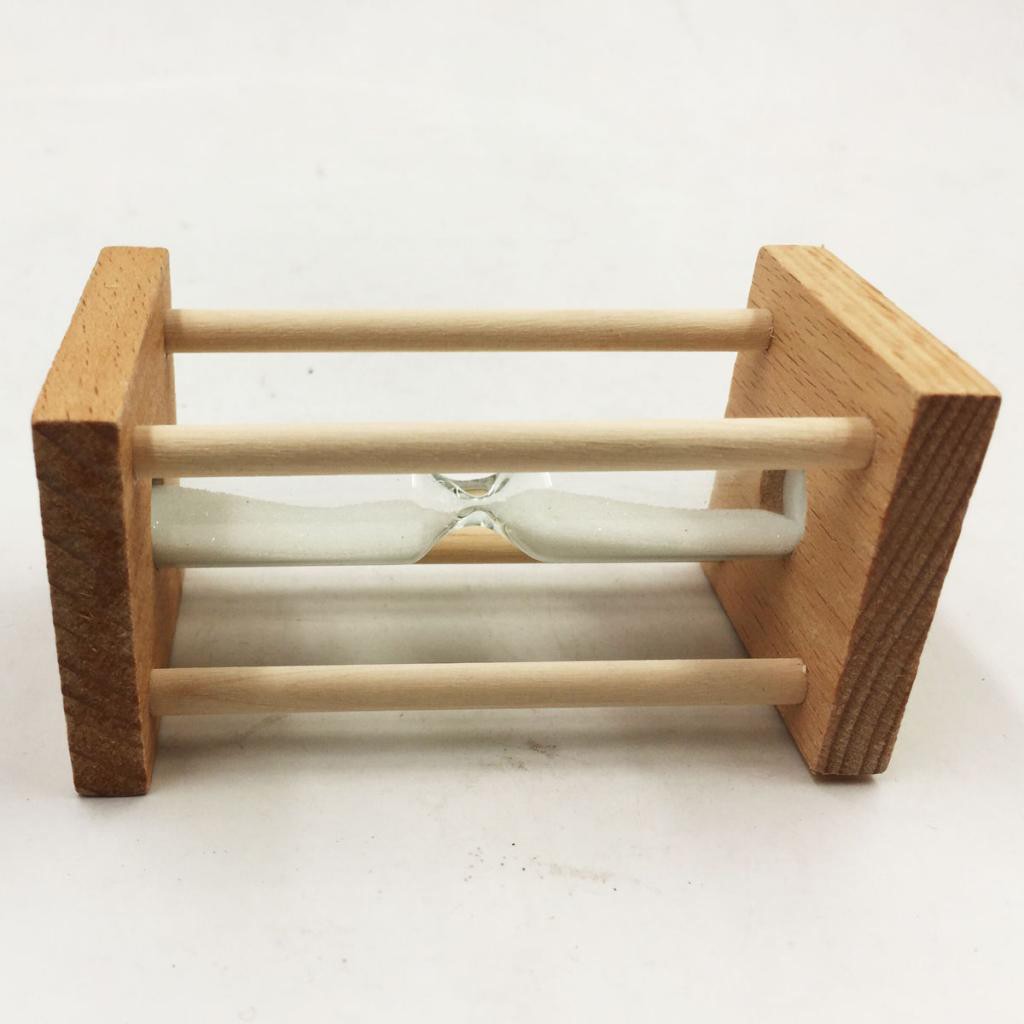 Đồng hồ cát khung gỗ 1 phút