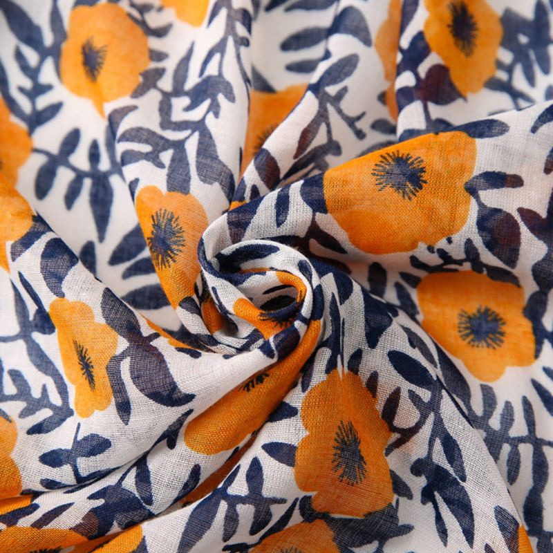 Khăn Choàng Cổ Chống Nắng In Họa Tiết Hình Học Nhiều Màu Sắc Phong Cách Bohemian Cổ Điển Thời Trang Đi Biển