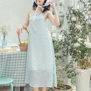 Đầm thiết kế xanh hoa nhí Agnes Dress Gem Clothing SP006162