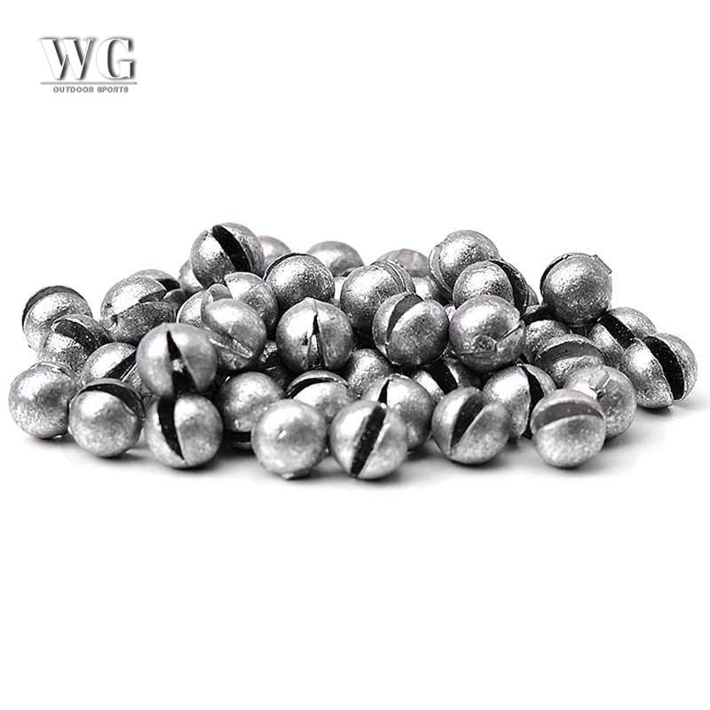 Bộ 100 chì lưới hình tròn 0.5g chuyên dụng câu cá
