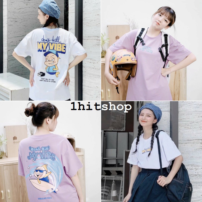 Áo Thun BÉ CÁ Ulzzang Unisex 1hitshop