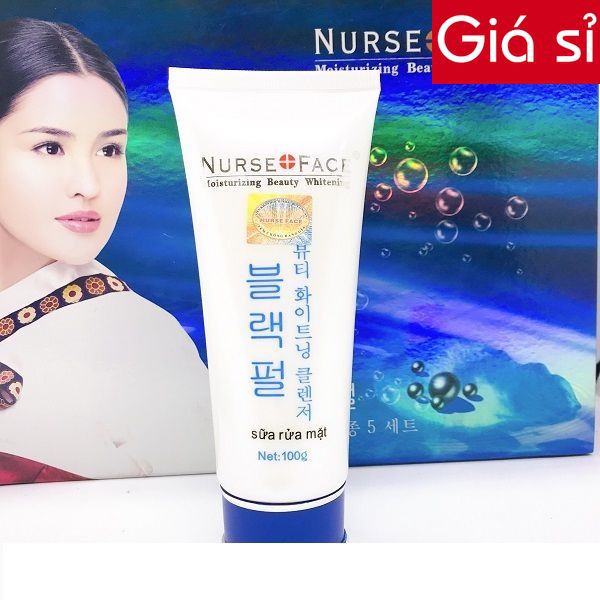 SỮA RỬA MẶT NÁM DƯỠNG TRẮNG DA NURSE FACE NGỌC TRAI