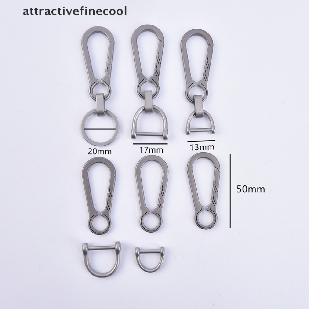 Móc Chìa Khóa Bằng Hợp Kim Titan EDC