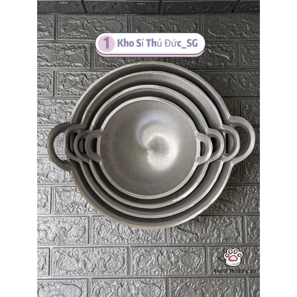 Chảo Gang miên - Đúc Nguyên Chất 100% - An Toàn Sử dụng - Siêu Chống Dính