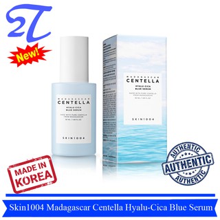 Tinh chất rau má phục hồi cấp nước giữ ẩm sáng da hyalu cica blue serum skin1004
