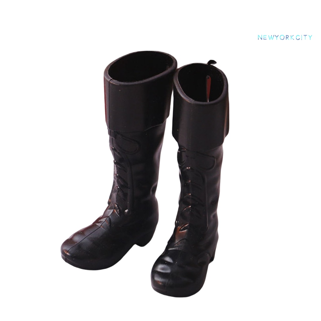 1 Đôi Bốt Đi Mưa Mini Bằng PVC 1: 12 Dễ Thương Trang Trí Nhà Búp Bê