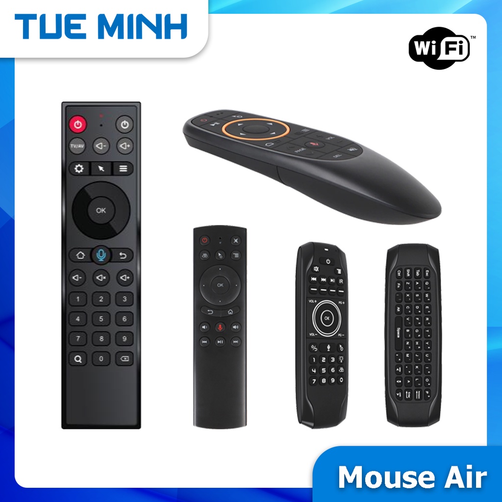 Điều khiển Chuột bay Voice - Remote Mouse Air Voice sử dụng cho TV Box
