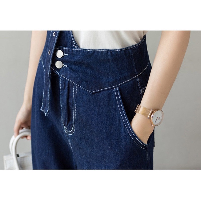 Yếm Quần Bò Dài Siêu Xinh