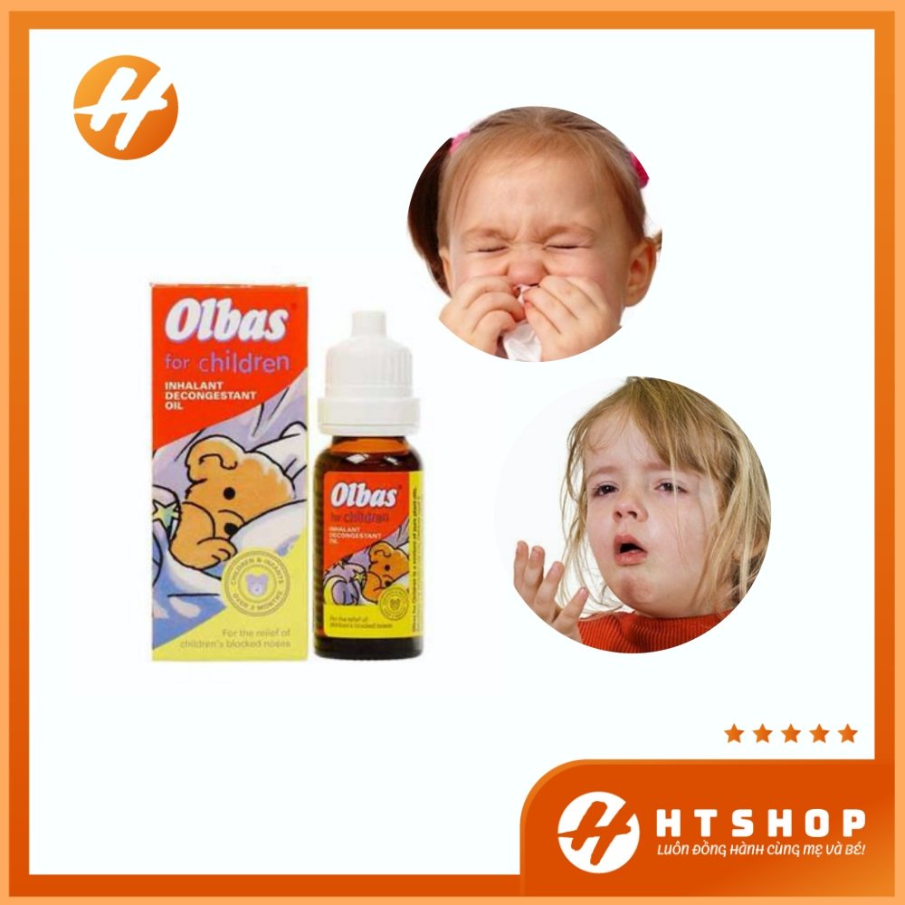 Tinh Dầu Olbas Oil  For Children Cho Bé Từ 3 Tháng Tuổi Chai 10ml