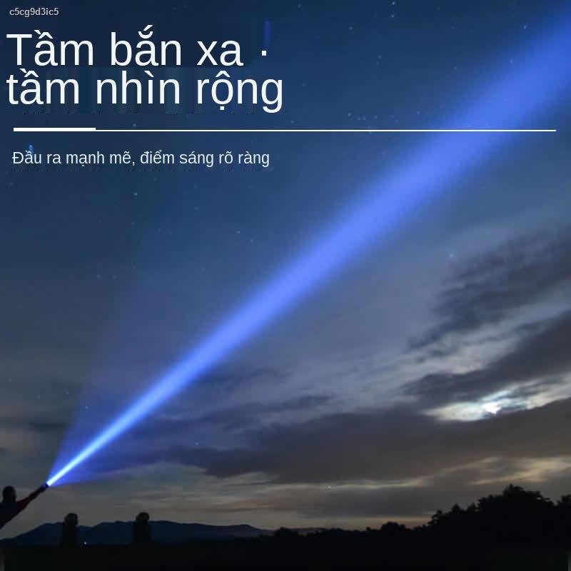 【2021】Đèn pin Kangming LED hộ gia đình có thể sạc lại ánh sáng mạnh siêu đa chức năng nhỏ di động tầm xa chiếu khẩn cấp