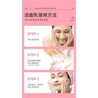 Sữa Rửa Mặt Trái Đào Bioaqua .