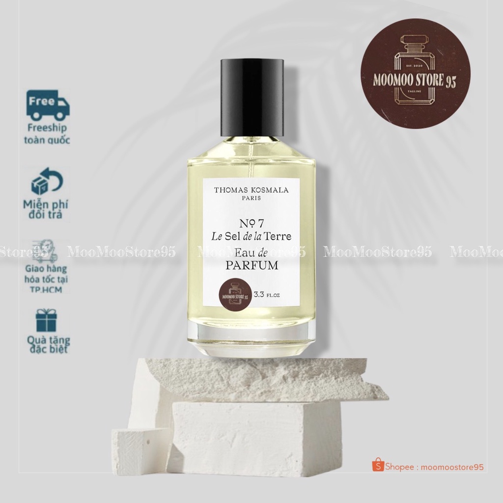 -𝐌𝐨𝐨𝐌𝐨𝐨-  Thomas Kosmala No.7 Le Sel de la Terre | Nước Hoa Unisex | Tươi mát và trẻ trung
