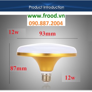 Bóng đèn led ufo gold 12w