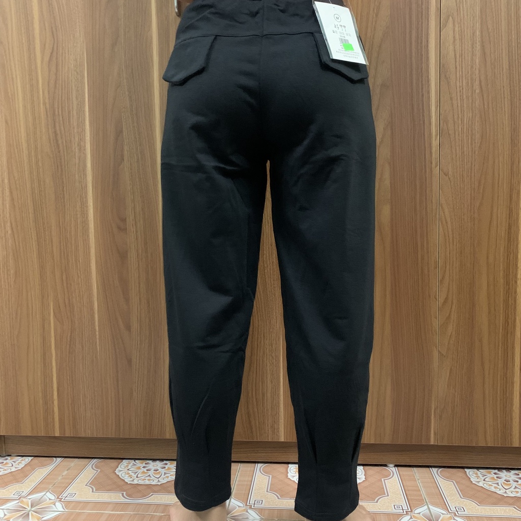 Quần Jogger nữ chất thun da cá- Quần dài nữ mùa đông có túi tiện lợi-038