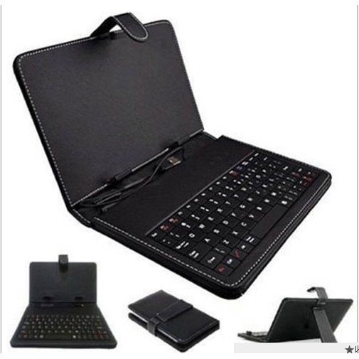 Bao da kiêm bàn phím cho điện thoại / máy tính bảng 7 inch-Chơi game Pubg-Freefire-Đột kích-Liên quân