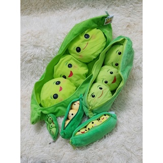  Gấu nhồi bông hình túi hạt quả đậu cảm xúc 