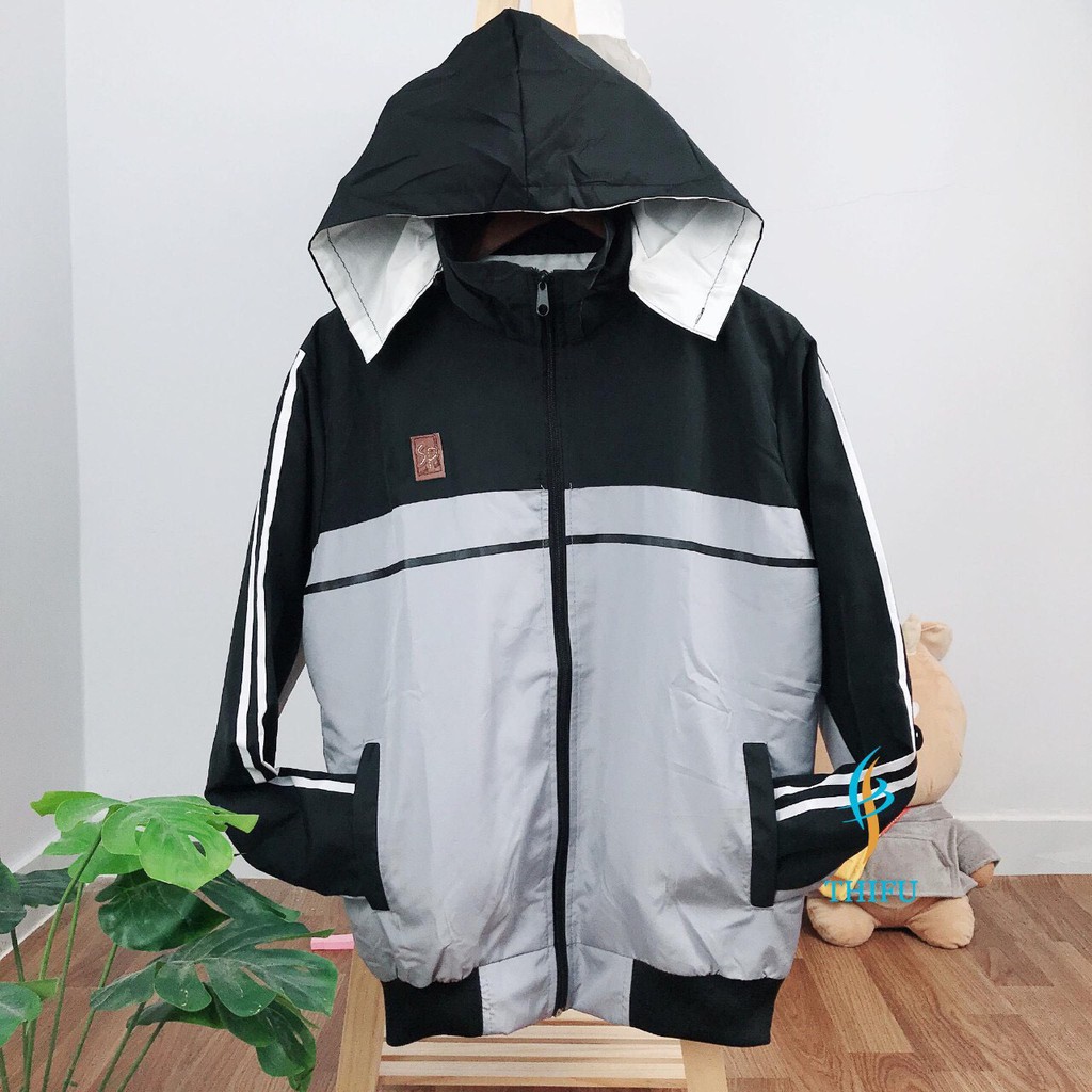 &lt;FREE SHIP&gt; ÁO KHOÁT DÙ 2 LỚP DÀY DẶN, CHẤT MÁT, Y HÌNH