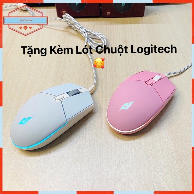 Chuột Máy Tính Có Dây E-Dra EM6102 Led RGB Chuyên Game Chuột Vi Tính LapTop Pc Gaming