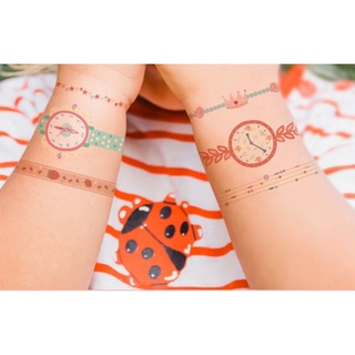 XĂM ĐỒNG HỒ VÀ VÒNG TAY cho bé TEMPORARY TATTOO chính hãng Mideer - An toàn, dễ tẩy rửa