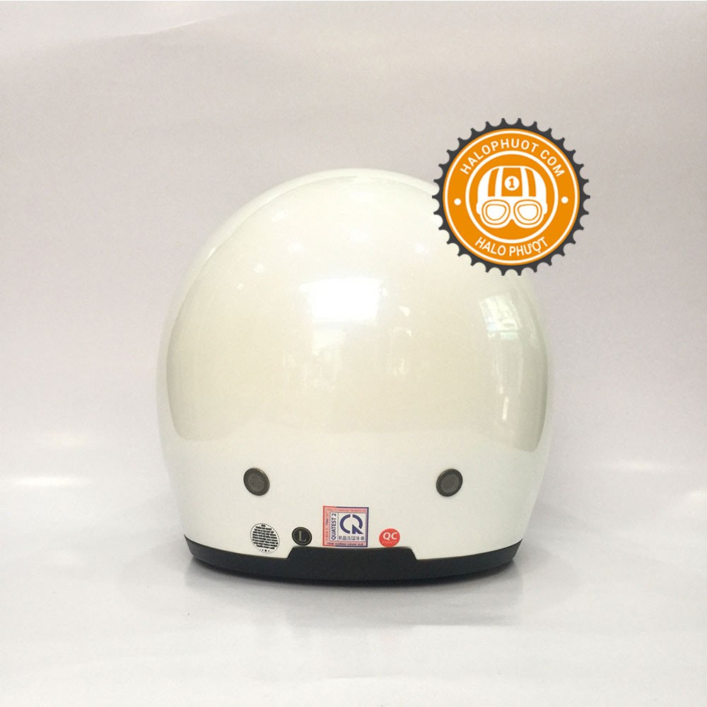 Nón bảo hiểm 3/4 kính âm Royal M139 Trắng ngọc trai