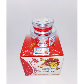 Kem dưỡng trắng da cao cấp chuyên sâu lvanka anti-aging beauty cream whitening & sunblock