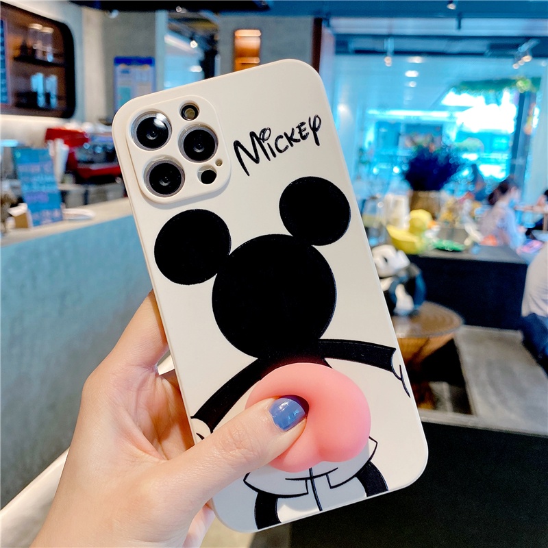 Ốp Điện Thoại In Hình Mickey Thời Trang Cho Iphone 11 7plus 8plus 12pro Max X Xs Max Xr 12 12pro